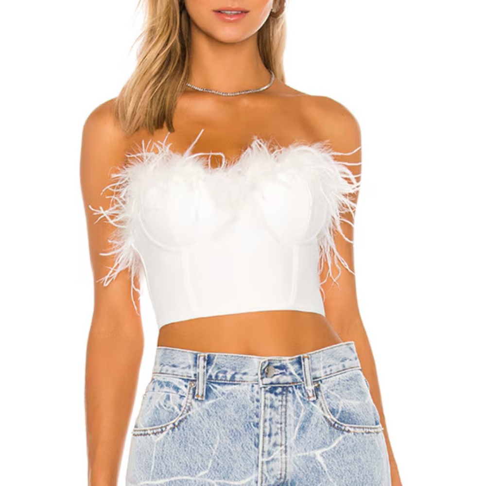 Revolve Superdown Ramona Bustier Top - NWOT
